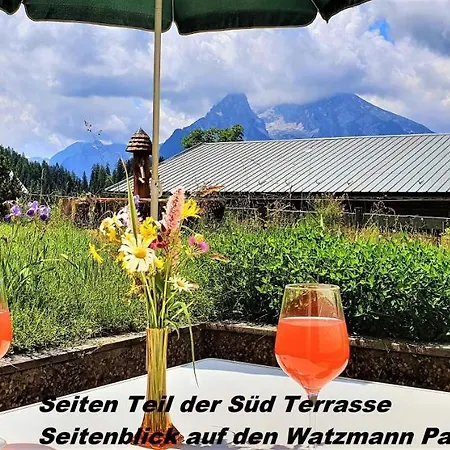 Hoch Oben Mit Alpen Panorama Koenigssee- Nichtraucherdomizil Дом отдыха