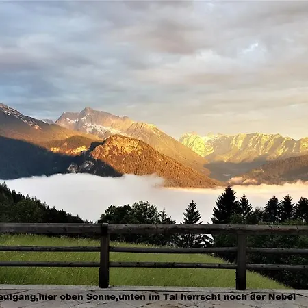 Hoch Oben Mit Alpen Panorama Königssee- Nichtraucherdomizil *